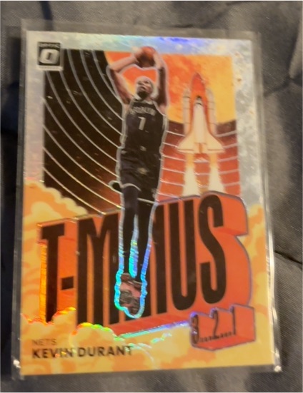 2021-22 Panini Donruss Optic #6 Kevin Durant T-Minus 3...2...1 — front