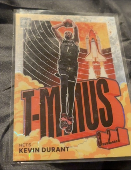 2021-22 Donruss Optic #6 Kevin Durant T-Minus 3...2...1 — front
