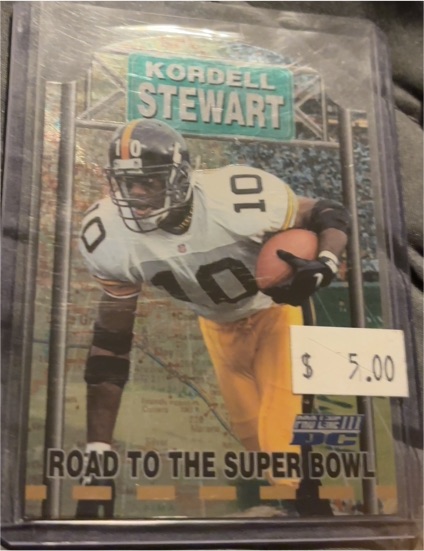 1994 Fleer #RC Kordell Stewart Road to the Super Bowl — front