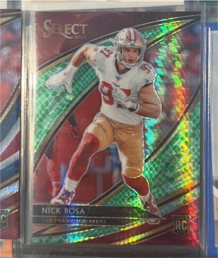 2019 Panini Select #RC Nick Bosa — front