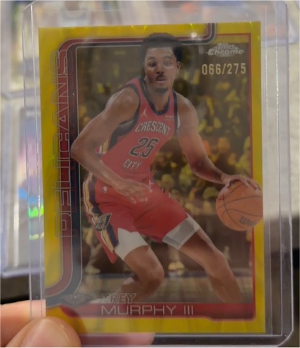 2025-26 Topps Chrome #104 Trey Murphy III — front