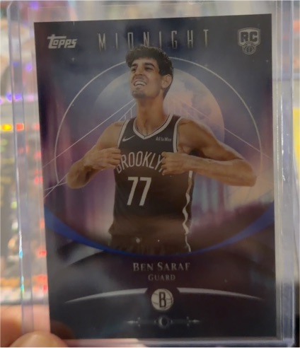 2025-26 Topps Midnight #86 Ben Saraf — front
