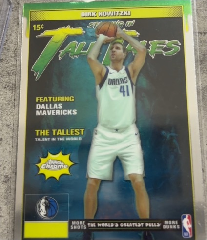 2025-26 Topps Chrome #TT-13 Dirk Nowitzki Tall Tales — front