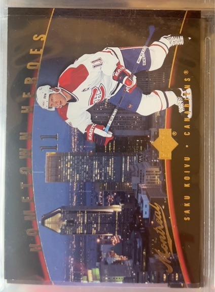 2005-06 Upper Deck Hometown Heroes #HH7 Saku Koivu — front
