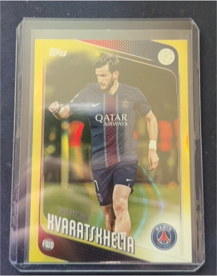 2025-26 Topps UEFA Club Competitions #167 Khvicha Kvaratskhelia — front