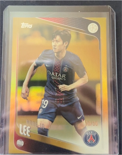 2025-26 Topps UEFA Club Competitions #185 Kang-in Lee — front