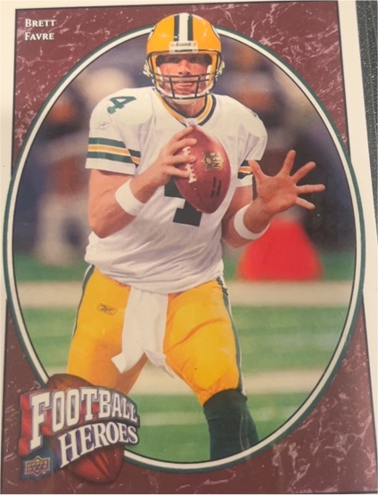 2008 Upper Deck Heroes #6 Brett Favre — front
