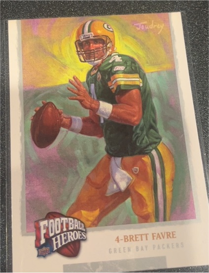 2008 Upper Deck Heroes #5 Brett Favre — front