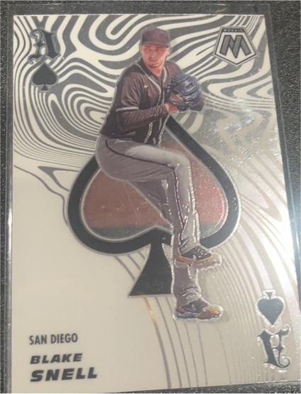 2021 Panini Mosaic #ACE5 Blake Snell Aces — front