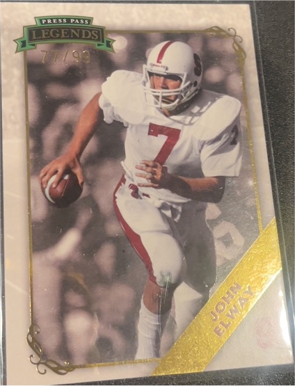 2009 Press Pass Legends #96 John Elway — front