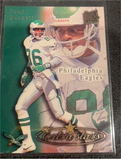 1995 Fleer Ultra Extra Stars #514 Fred Barnett — front