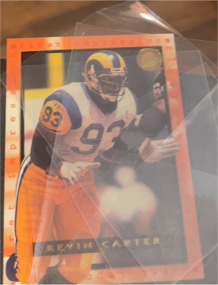 1990 Pro Set #467 Kevin Carter — front