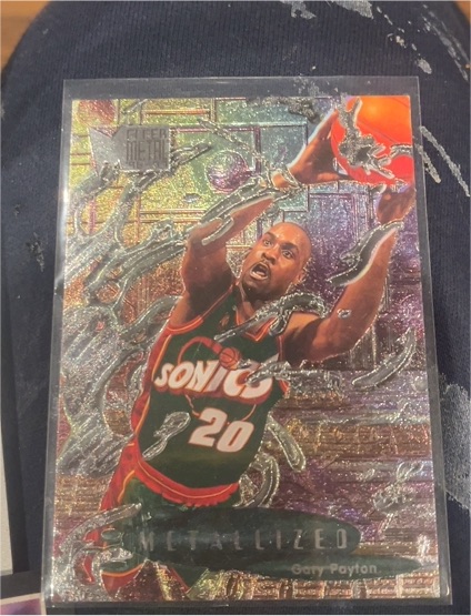 1996-97 Fleer Metal #228 Gary Payton — front
