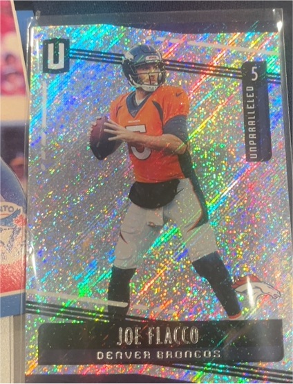 2019 Panini Unparalleled #5 Joe Flacco — front