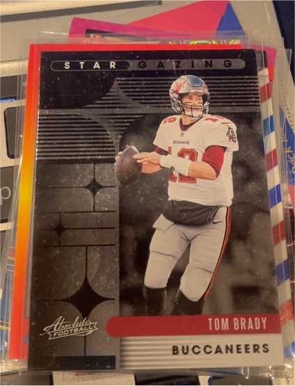 2020 Panini Absolute #SG-TB Tom Brady Star Gazing — front