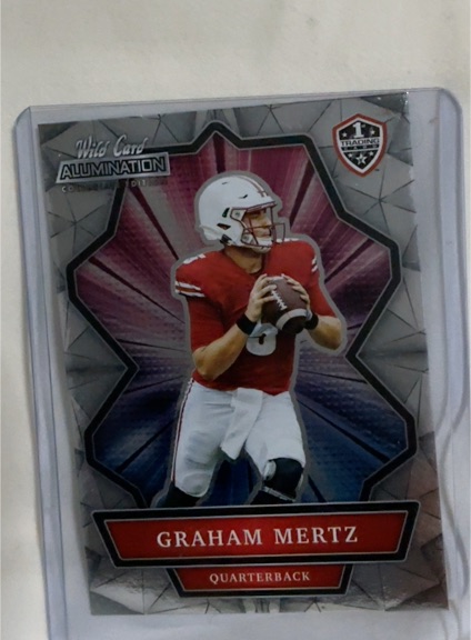 2021 Wild Card Alumination NIL Collegiate Edition #ANBC-27 Graham Mertz — front