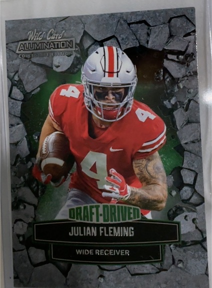 2021 Wild Card Alumination #ANDD-4 Julian Fleming — front