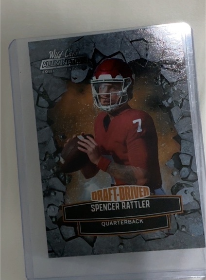 2021 Wild Card Alumination #ANDD-44 Spencer Rattler — front