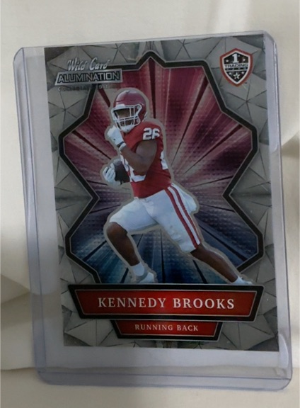 2021 Wild Card Alumination Collegiate Edition #ANBC-49 Kennedy Brooks — front