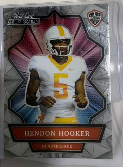 2021 Wild Card Alumination Collegiate Edition #ANBC-87 Hendon Hooker — front