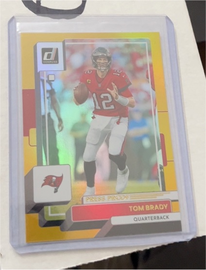 2022 Panini Donruss #255 Tom Brady — front
