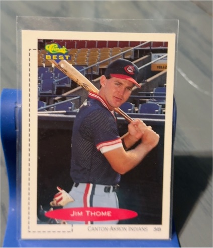 1991 Classic Best #195 Jim Thome Canton-Akron Indians — front