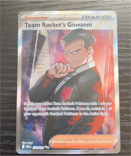 2025 Pokemon SV10: Destined Rivals #225 Team Rocket's Giovanni — front