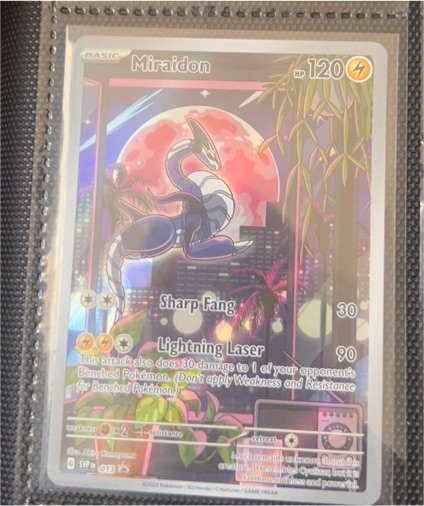 2023 Pokémon SV Black Star Promo #013 Miraidon — front