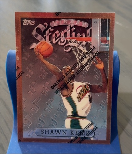 1996-97 Topps Finest #14 Shawn Kemp — front