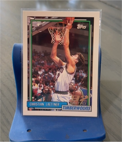 1992-93 Topps #334 Christian Laettner — front