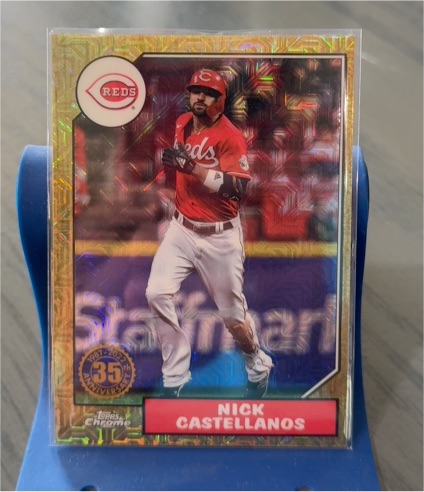 2022 Topps Chrome 1987 Topps #T87C2-26 Nick Castellanos — front