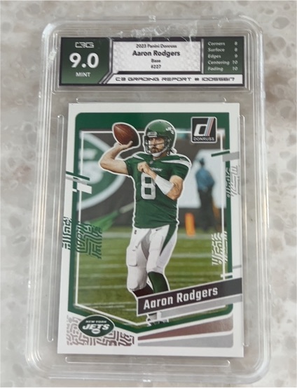 2023 Panini Donruss #227 Aaron Rodgers — front