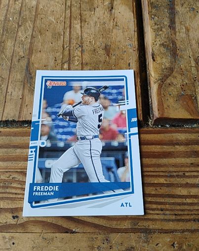 2020 Donruss #169 Freddie Freeman — front