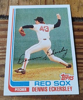 1982 Topps #490 Dennis Eckersley — front