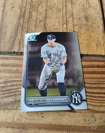 2022 Bowman Draft Chrome #BDC-156 Trey Sweeney — front