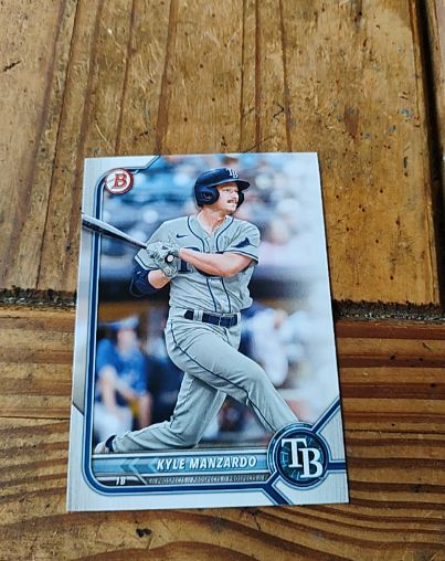 2022 Bowman Draft #BD-105 Kyle Manzardo — front