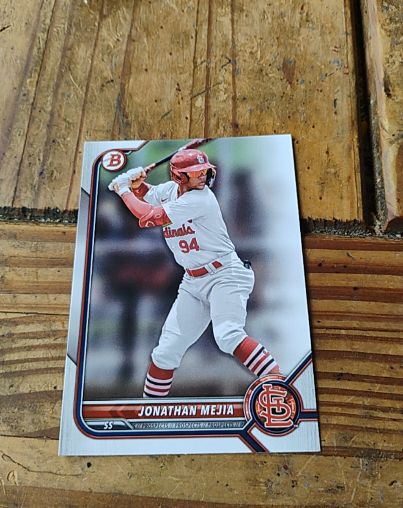 2022 Bowman Draft #BD-186 Jonathan Mejia — front
