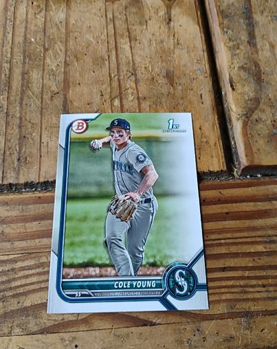 2022 Bowman Draft #BD-112 Cole Young — front