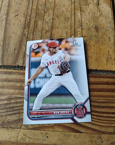 2022 Bowman Draft #BD-109 Ben Joyce — front
