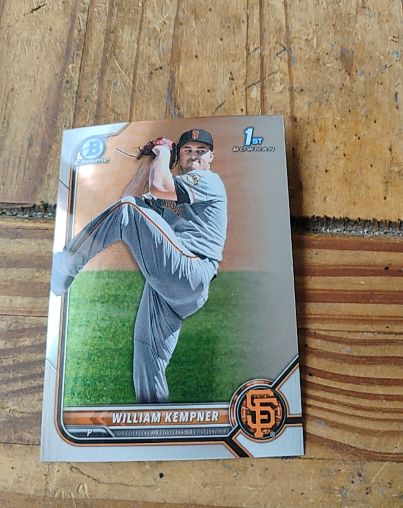 2022 Bowman Draft Chrome #BDC-3 William Kempner — front