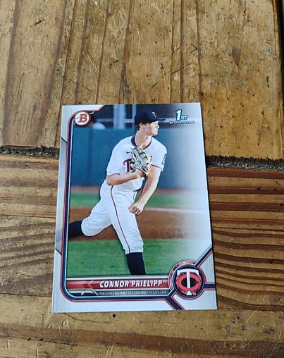2022 Bowman Draft #BD-8 Connor Prielipp — front