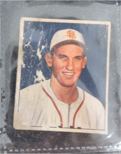 1950 Bowman #251 John Lester Moss — front