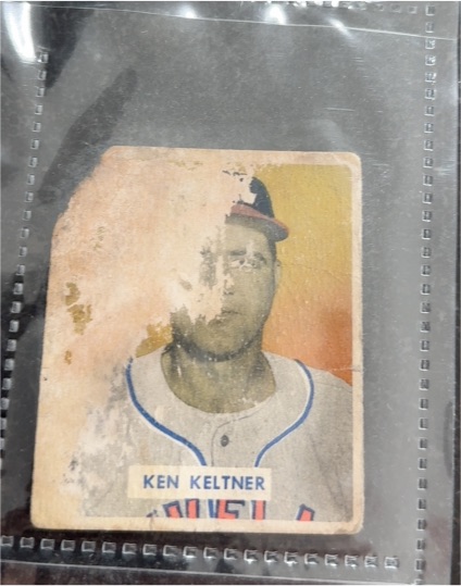 1949 Bowman #125 Ken Keltner — front