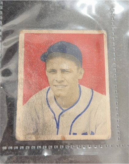 1949 Bowman #90 Gil Coan — front