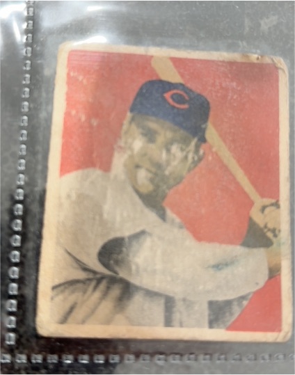 1949 Bowman #37 Johnny Wyrostek — front