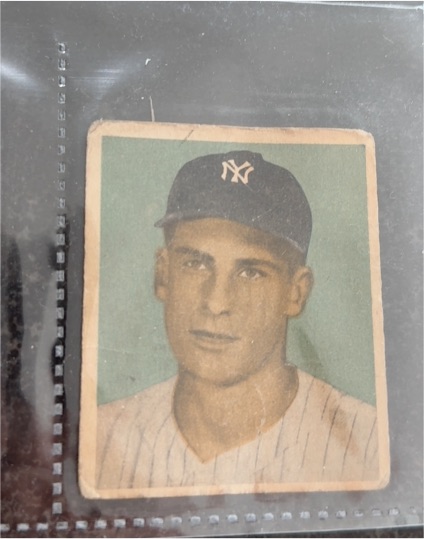 1949 Bowman #87 Randy Gumpert — front