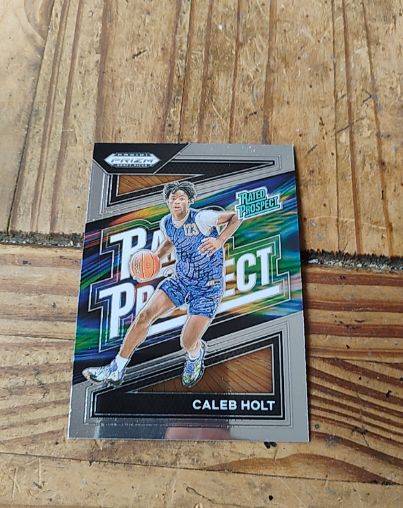 2024 Panini Prizm Draft Picks #11 Caleb Holt Rated Prospect — front