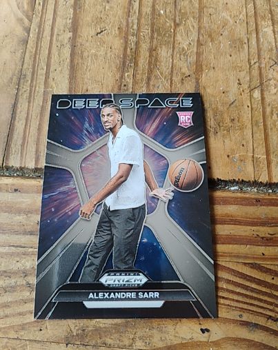 2024 Panini Prizm Draft Picks Deep Space #23 Alexandre Sarr — front