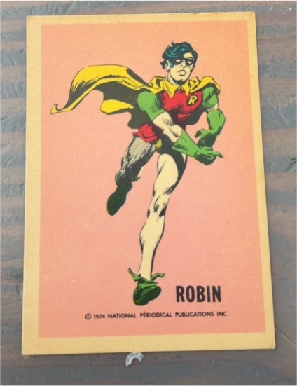 1974 National Periodical Publications Wonder Bread Robin — front