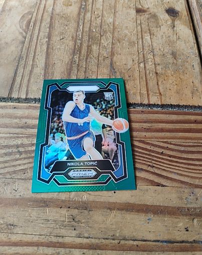 2024 Panini Prizm Draft Picks #10 Nikola Topic — front